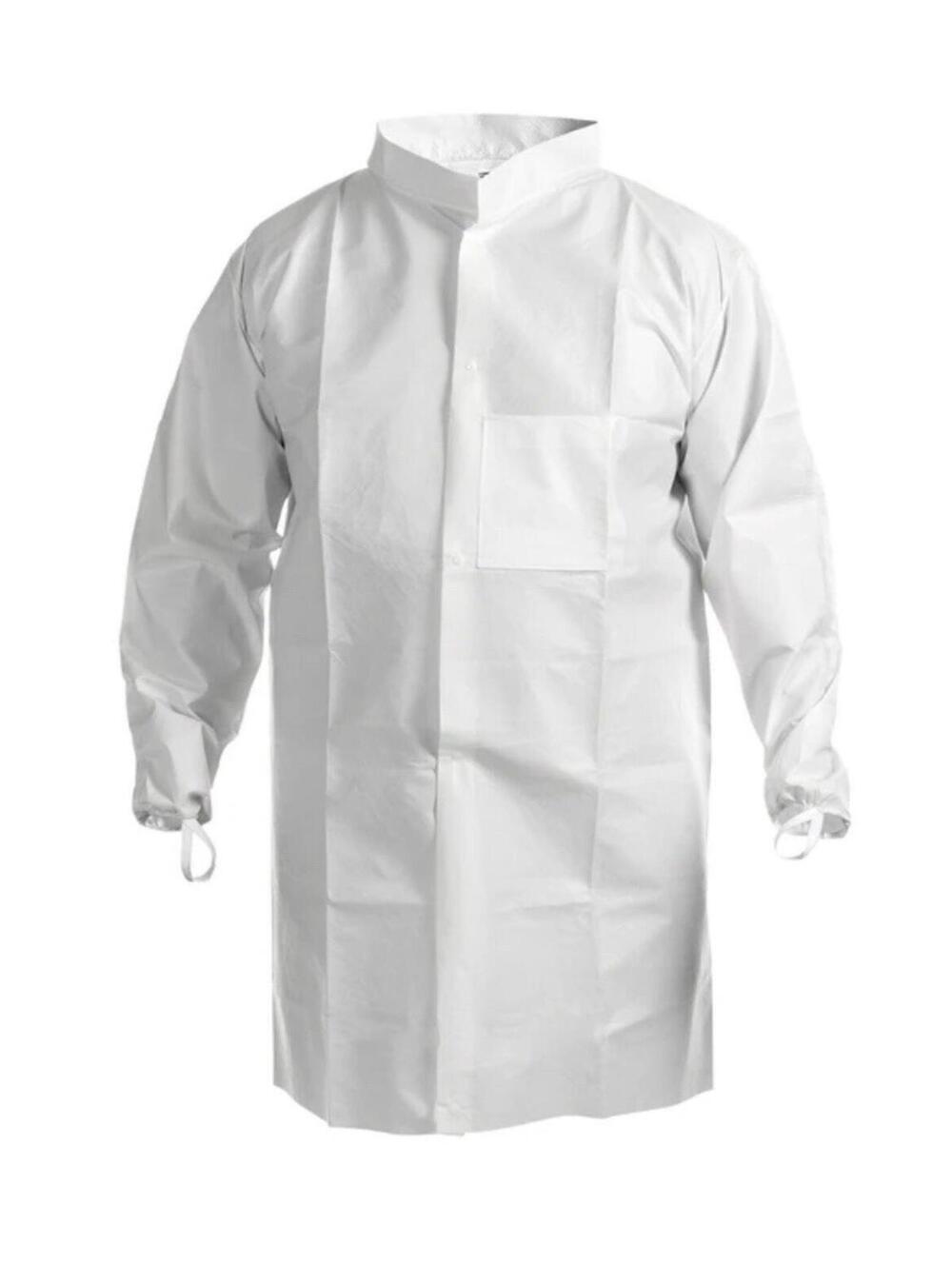Ansell Kimtech™ A7 Cleanroom Lab Coats 30ct 47653 Size Large NEW + FAST SHIPPING